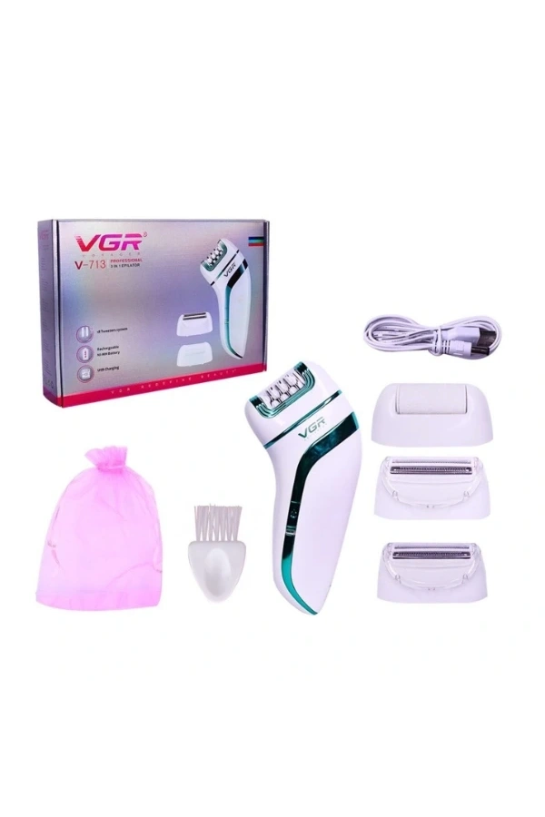 Bidebuvar Profesyonel 3 Başlıklı Epilasyon Aleti