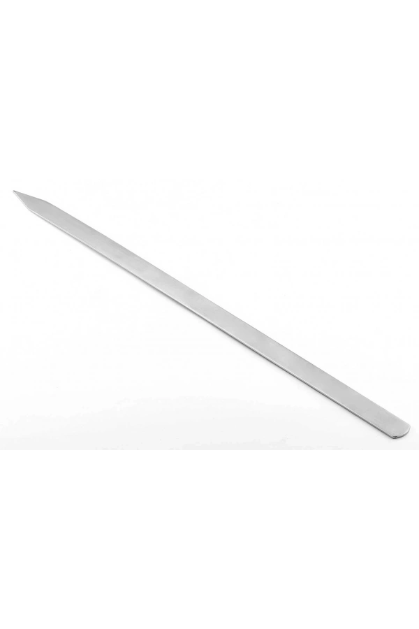 Bidebuvar Profesyonel Adana Kebap Şişi - 60 cm - Yassı Metal - Mangal Ekipmanı