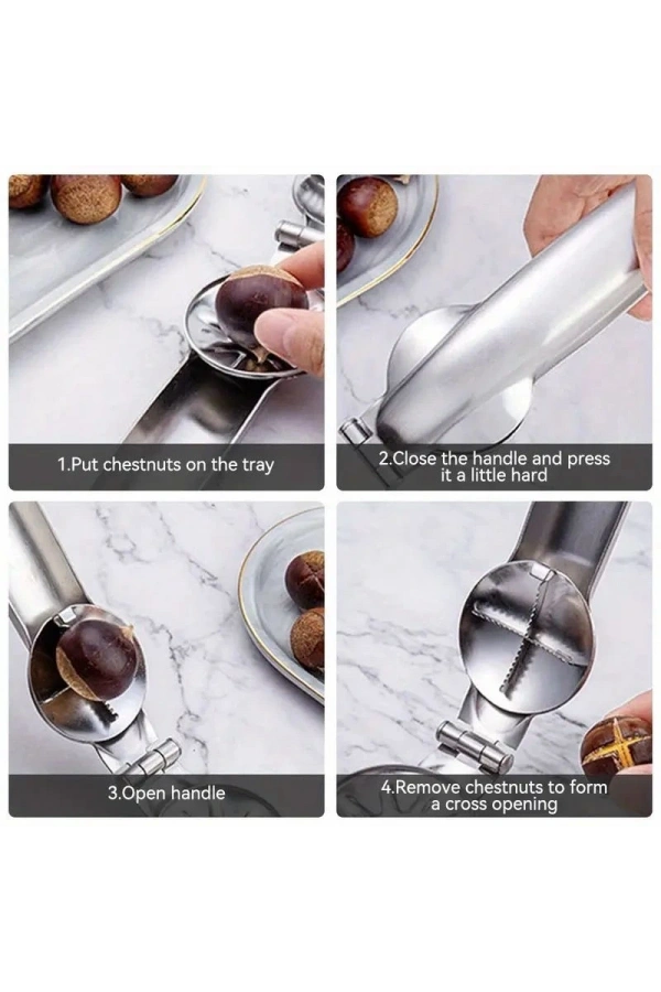 Bidebuvar Profesyonel Metal Kestane Çizici Pense