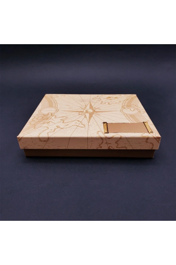 Bidebuvar Pusula Temalı Hediye Kutusu