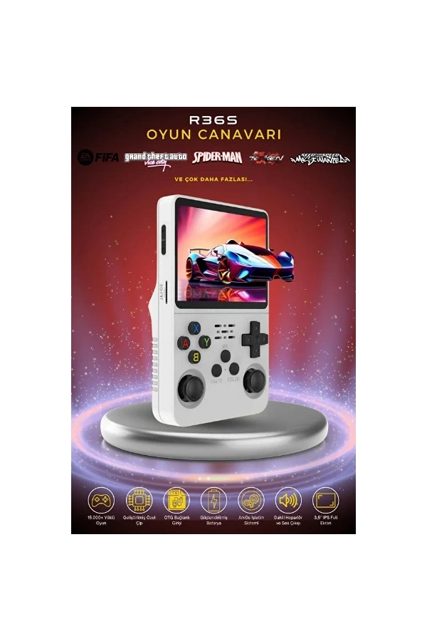 Bidebuvar R36S Oyun El Konsolu