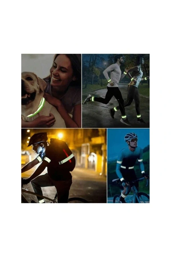 Bidebuvar Reflektör Bant Kol Ve Ayak Bilekleri