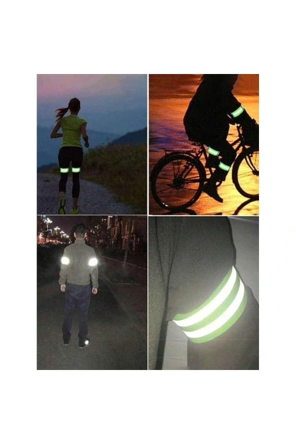 Bidebuvar Reflektör Bant Kol Ve Ayak Bilekleri