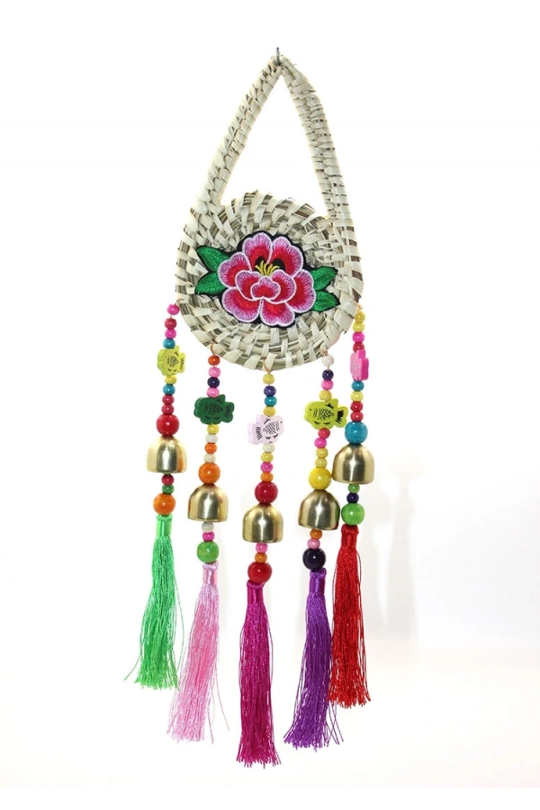 Bidebuvar Renkli Rüzgar Çanı Model 2