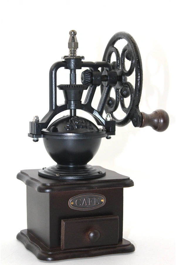 Bidebuvar Retro Ahşap Kahve Değirmeni