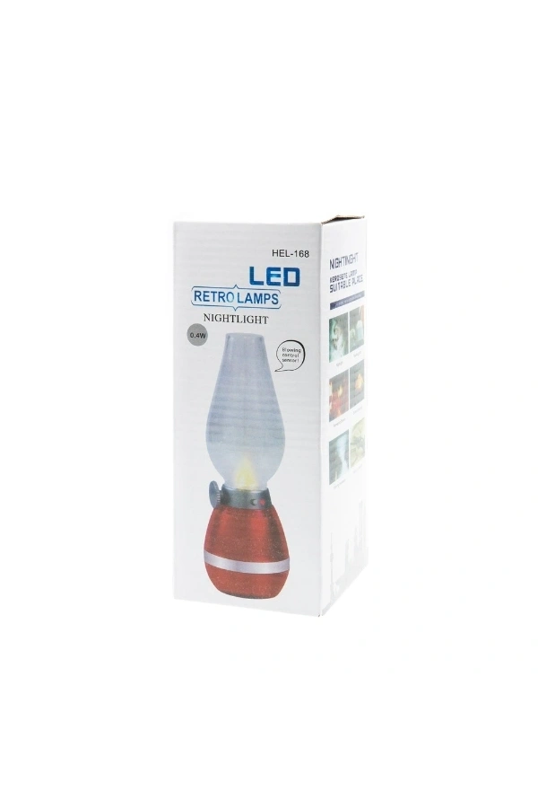 Bidebuvar Retro Gaz Lambası Tasarımlı LED Lamba