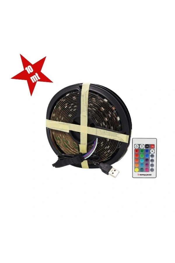 Bidebuvar RGB Şerit Led 10 Metre