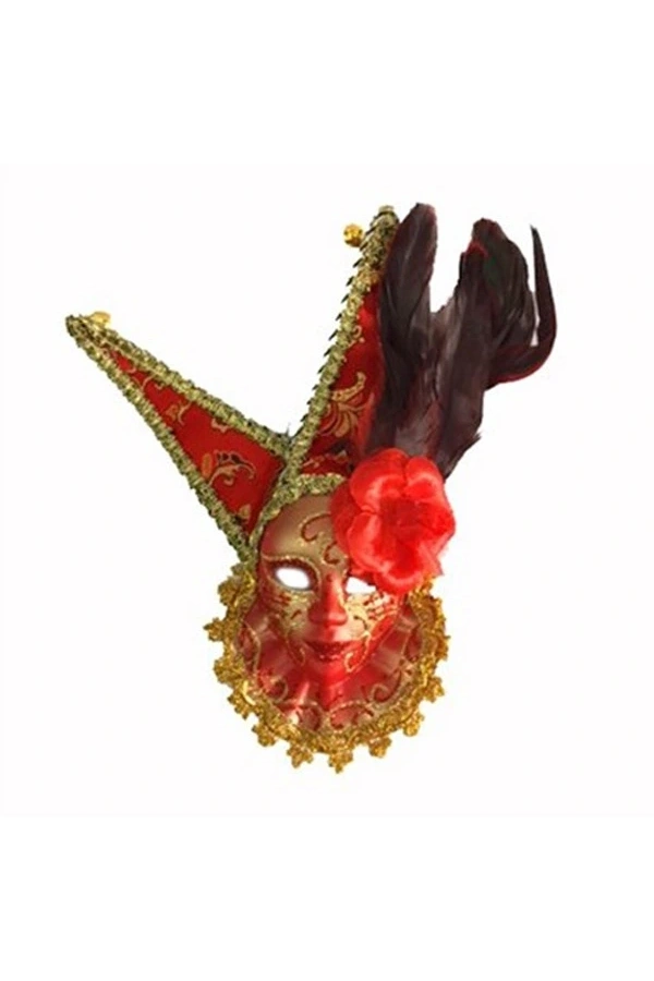 Bidebuvar Rönesans Tüylü Parti Maskesi