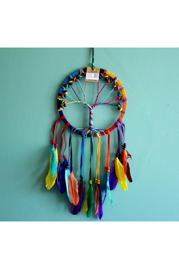 Bidebuvar Rüya Kapanı Dream Catcher Hayat Ağacı Model 3