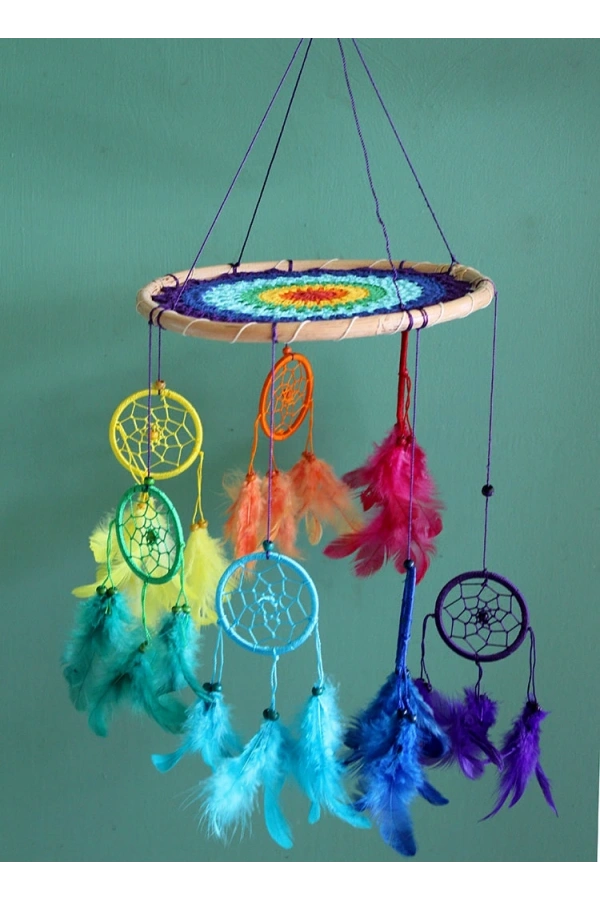 Bidebuvar Rüya Kapanı Dream Catcher Model 6