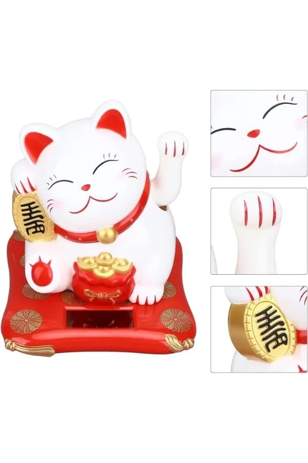 Bidebuvar Şanslı Kedi Oyuncak