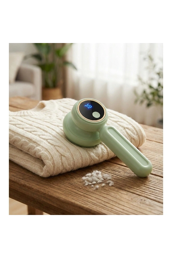 Bidebuvar Şarj Göstergeli Tiftik Temizleme Aleti