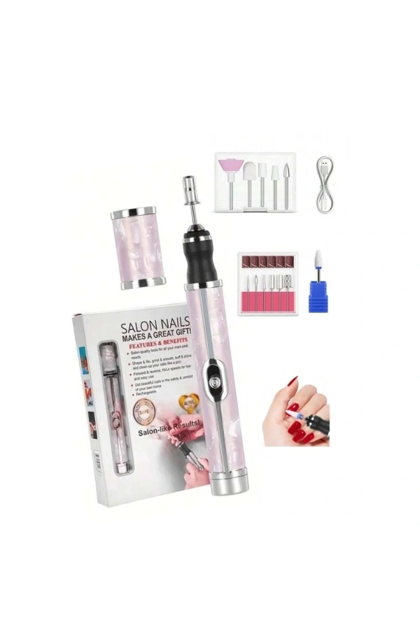 Bidebuvar Şarjlı Manikür Pedikür Tırnak Bakım Seti