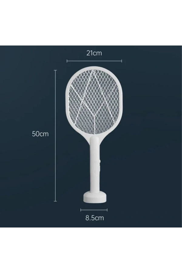 Bidebuvar Şarjlı Standlı Sinek Öldürücü Raket