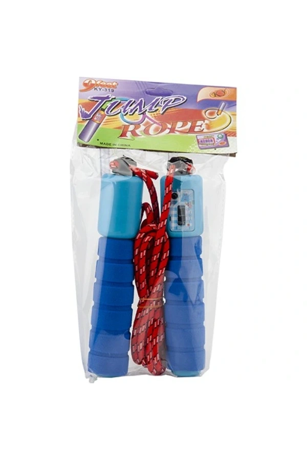 Bidebuvar Sayaçlı Süngerli Atlama İpi