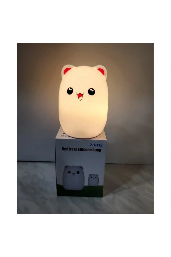 Bidebuvar Sevimli Ayıcık Tasarımlı Gece Lambası