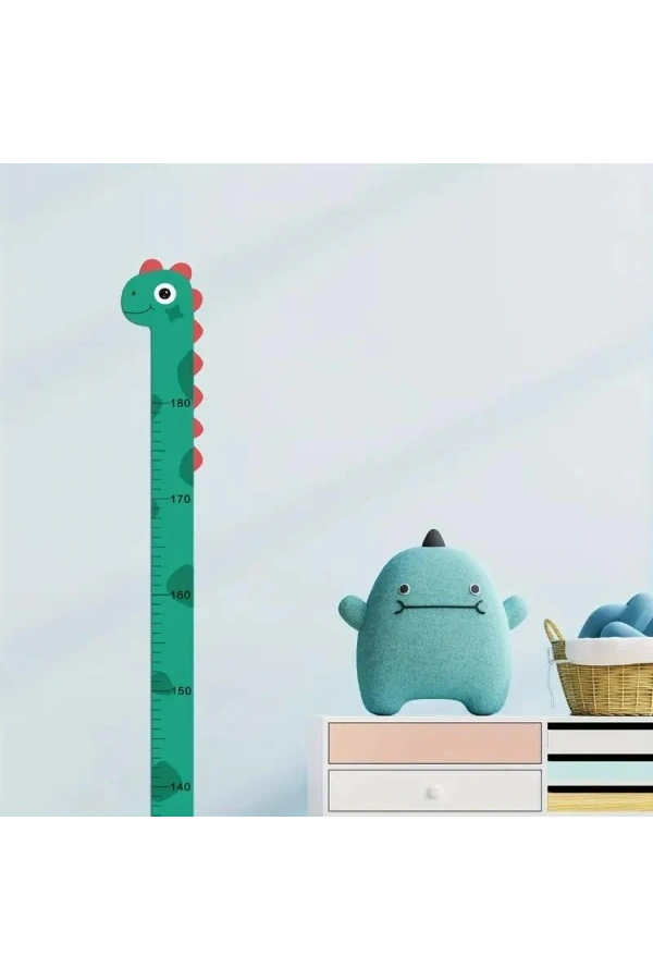 Bidebuvar Sevimli Dinozor Boy Ölçüsü Sticker