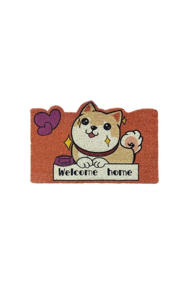 Bidebuvar Sevimli Hayvan Tasarımlı Kapı Paspası