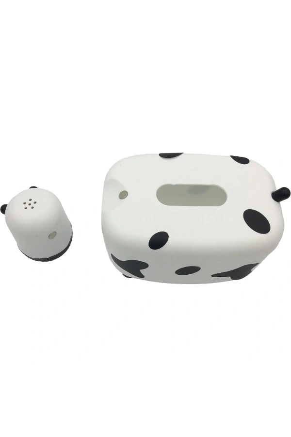 Bidebuvar Sevimli İnek Tasarımlı Mıknatıslı Tuzluk ve Peçetelik