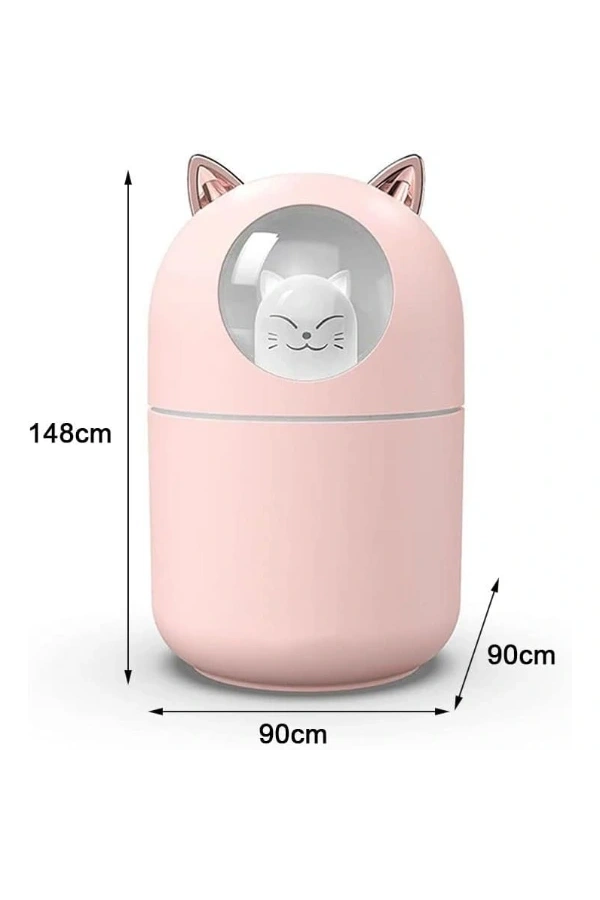 Bidebuvar Sevimli Kedi Tasarımlı H2O Nemlendirici