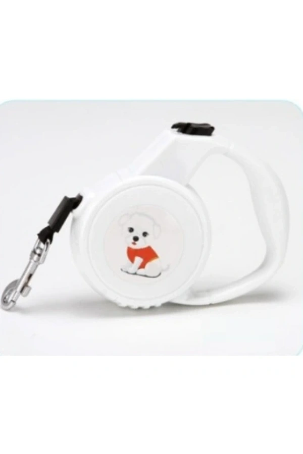 Bidebuvar Sevimli Otomatik Köpek Gezdirme Tasması 2.5 Metre