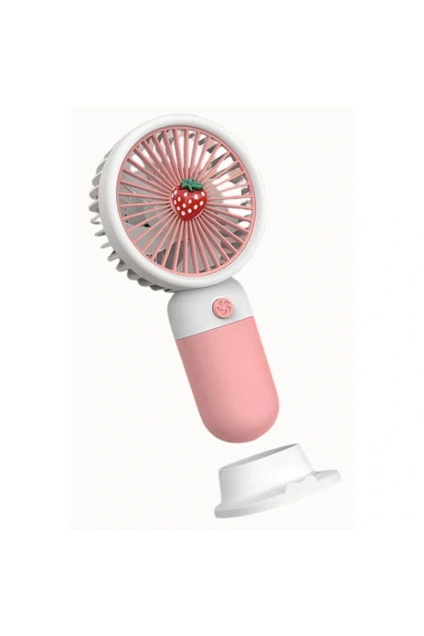 Bidebuvar Sevimli Tasarımlı Telefon Tutuculu El Fanı