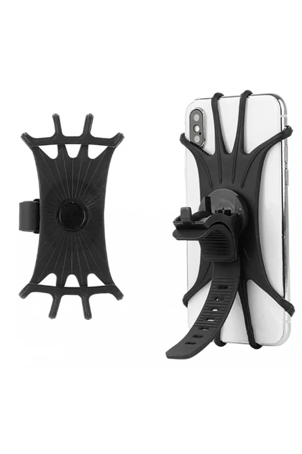 Bidebuvar Silikon Esnek Bisiklet Telefon Tutucu