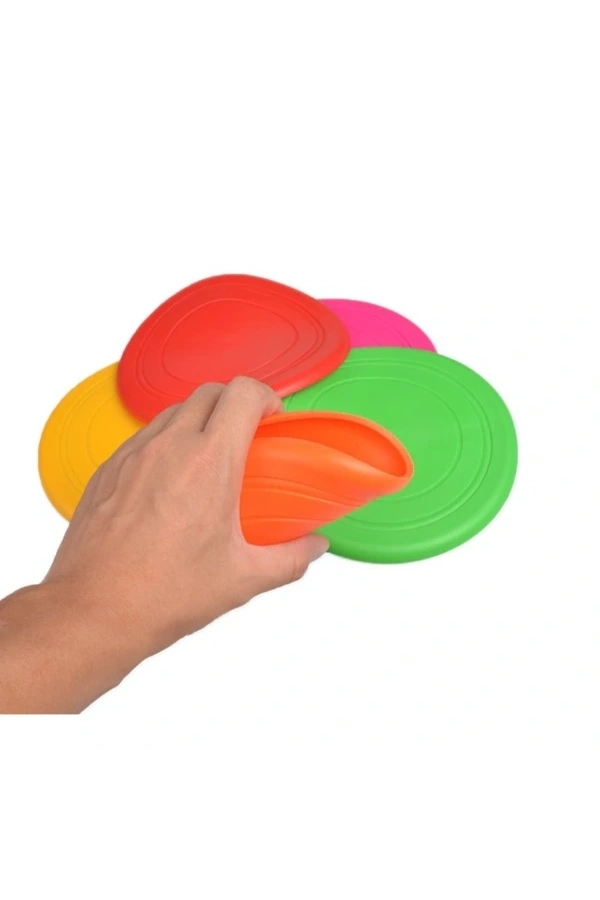 Bidebuvar Silikon Frizbi Köpek Oyuncağı