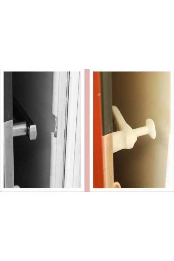 Bidebuvar Silikon Kapı Kolu Stoperi