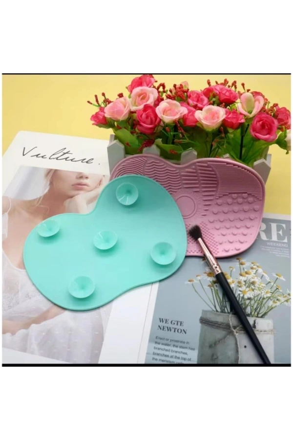 Bidebuvar Silikon Makyaj Temizleme Matı