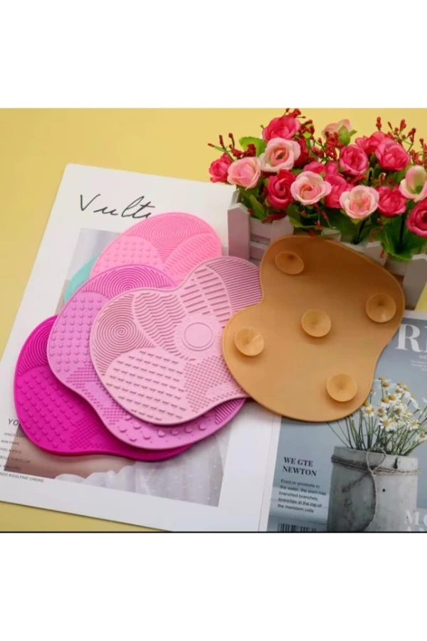 Bidebuvar Silikon Makyaj Temizleme Matı