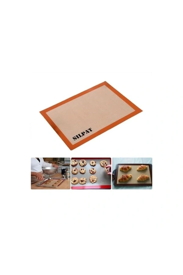 Bidebuvar Silikon Silpat Yanmaz Yapışmaz Pişirme Matı