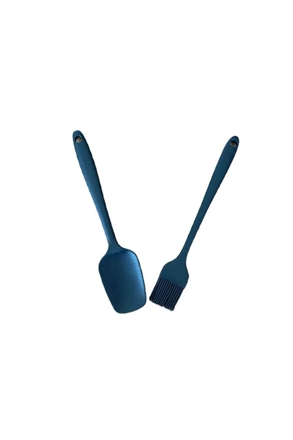 Bidebuvar Silikon Spatula ve Fırça Seti