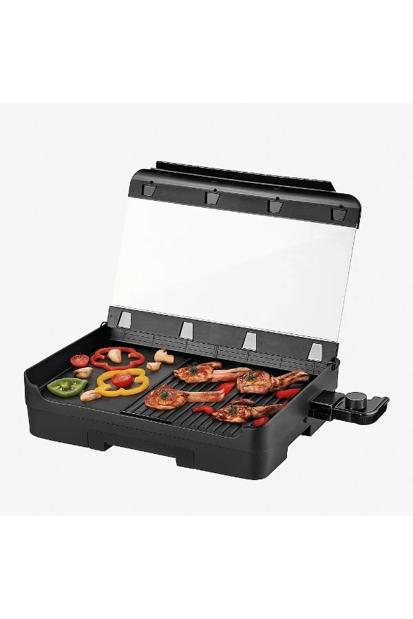 Bidebuvar Sinbo Elektrikli Izgara Cam Kapaklı