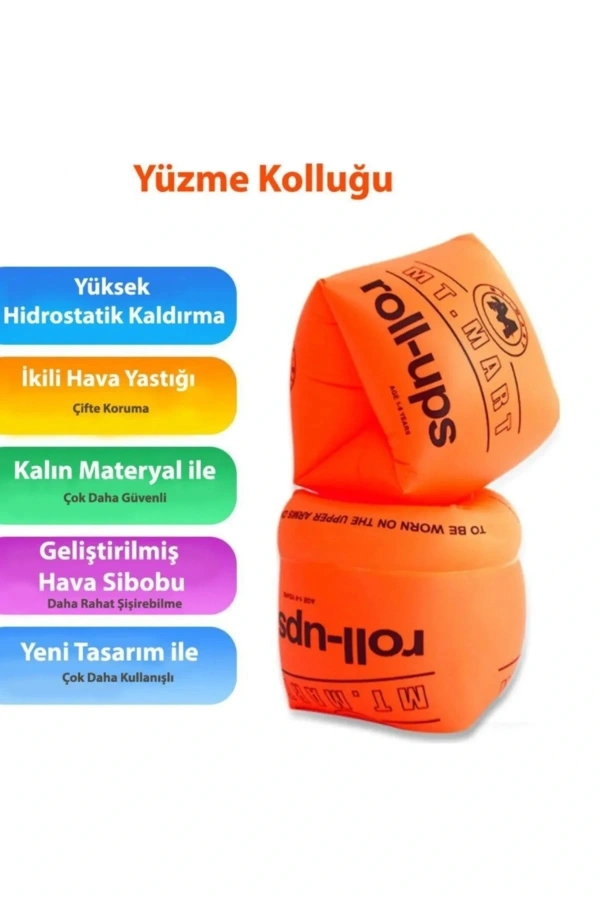 Bidebuvar Şişme Yüzme Kolluğu Her Yaşa Uygun