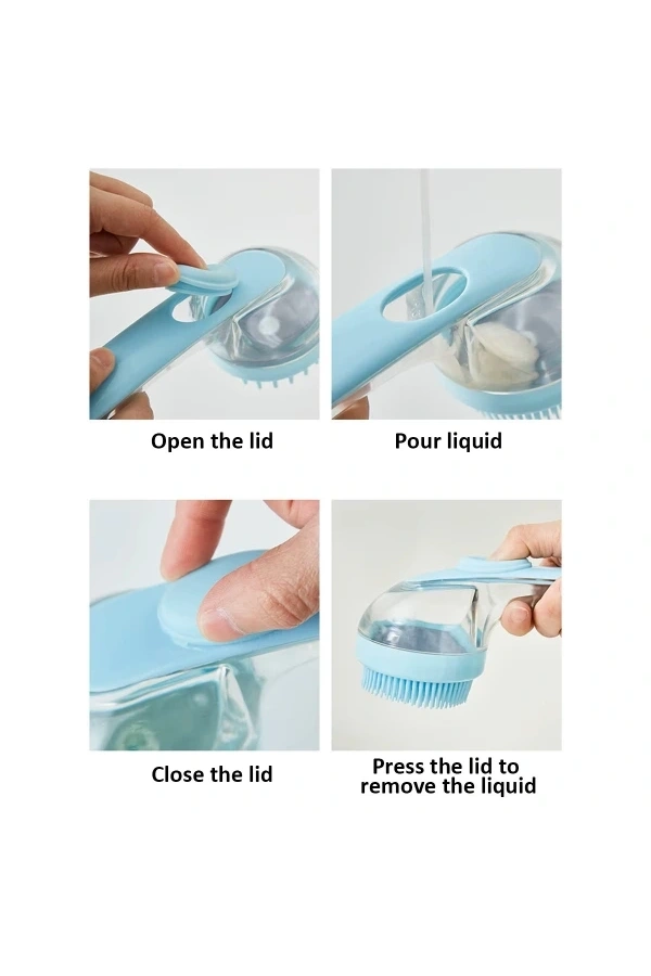 Bidebuvar Sıvı Hazneli Evcil Hayvan Tarağı