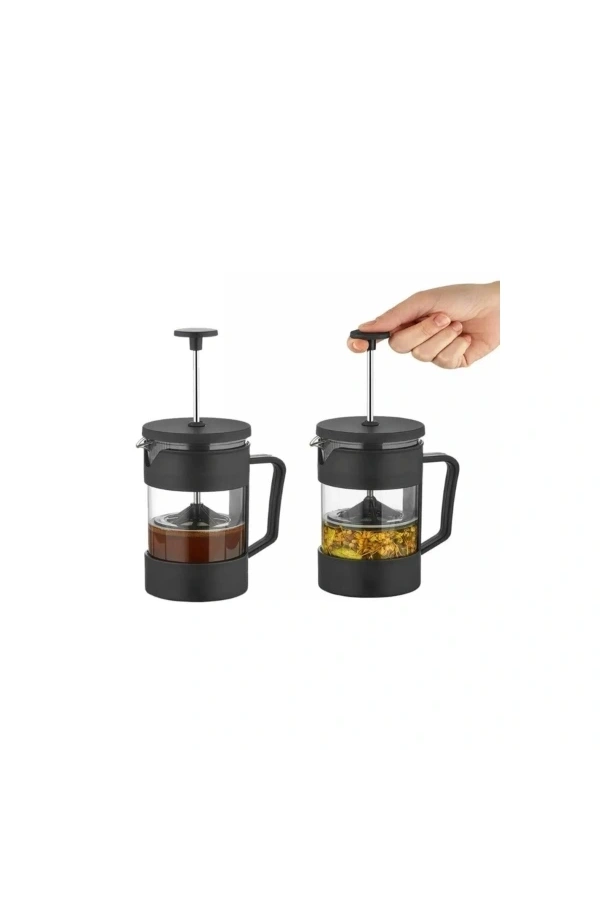 Bidebuvar Siyah French Press 350 ml