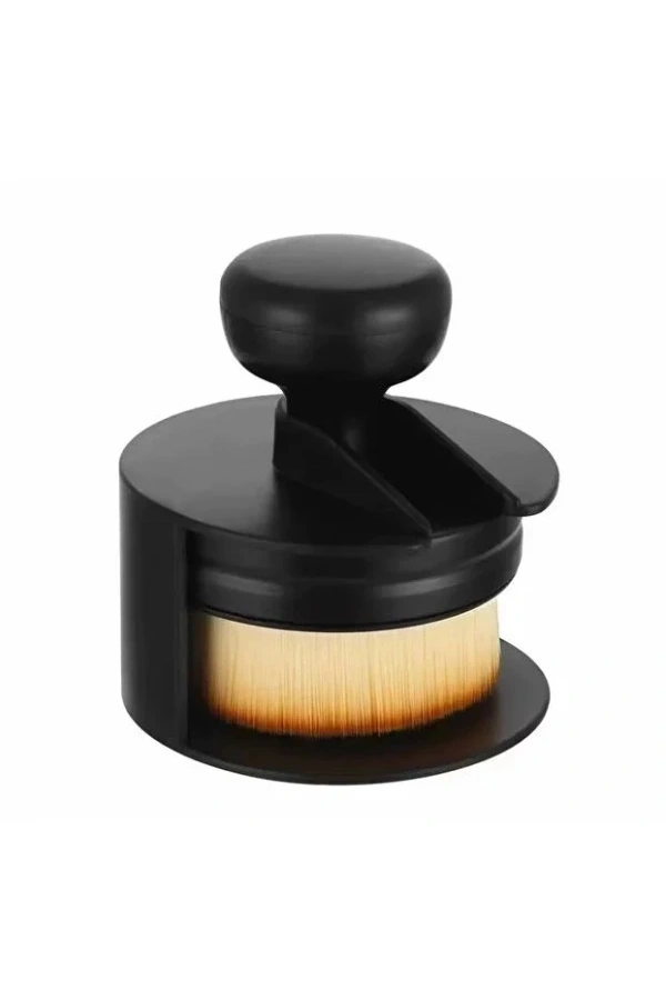 Bidebuvar Siyah Plastik Lastik Parlatma Fırçası