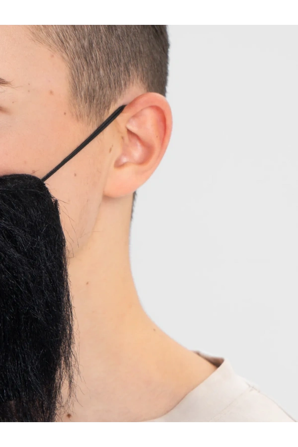 Bidebuvar Siyah Renk Takma Sakal