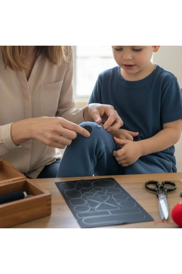 Bidebuvar Siyah Yapışkanlı Yama Tamir Bantları