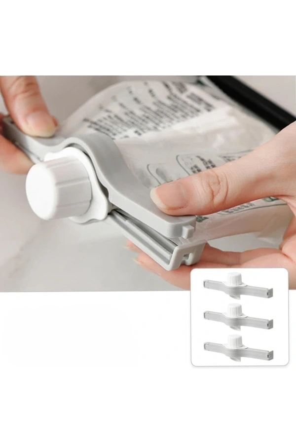 Bidebuvar Sızdırmaz Gıda Saklama Klipsi