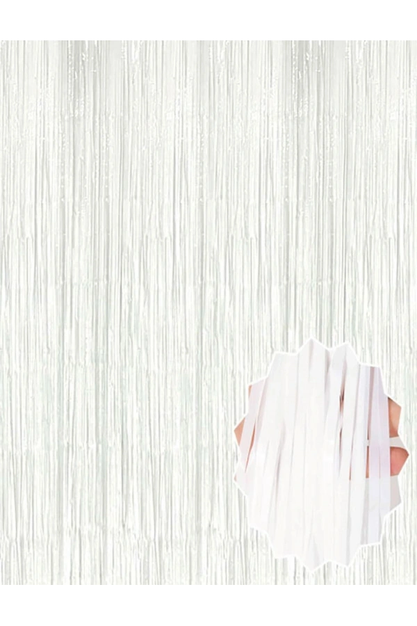 Bidebuvar Soft Beyaz Renk Duvar ve Kapı Perdesi