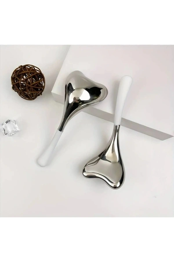 Bidebuvar Soğutma Başlıklı Yüz Masaj Aleti