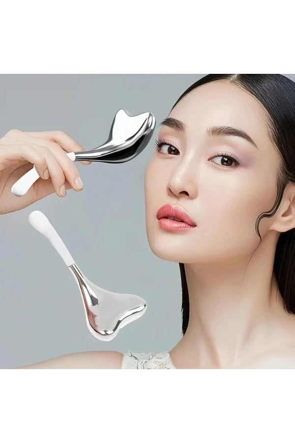 Bidebuvar Soğutma Başlıklı Yüz Masaj Aleti