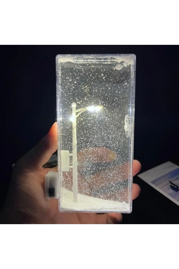 Bidebuvar Sokak Lambalı Kar Küresi Demonte