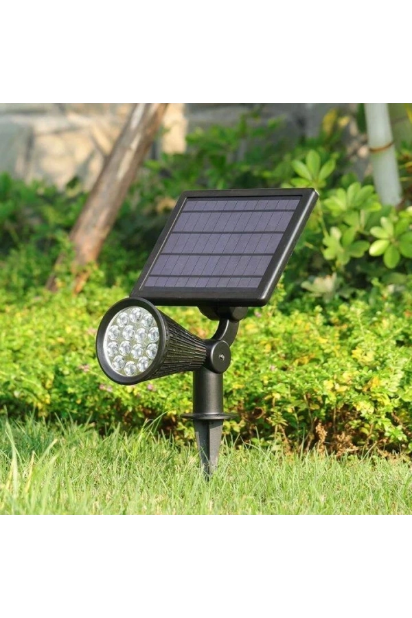 Bidebuvar Solar 7W Kazıklı Bahçe Armatürü Gün Işığı