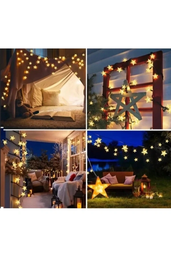 Bidebuvar Solar 8 Fonksiyonlu 7 Metre 30 Yıldız LED