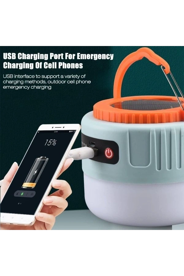 Bidebuvar Solar Led Kamp Lambası