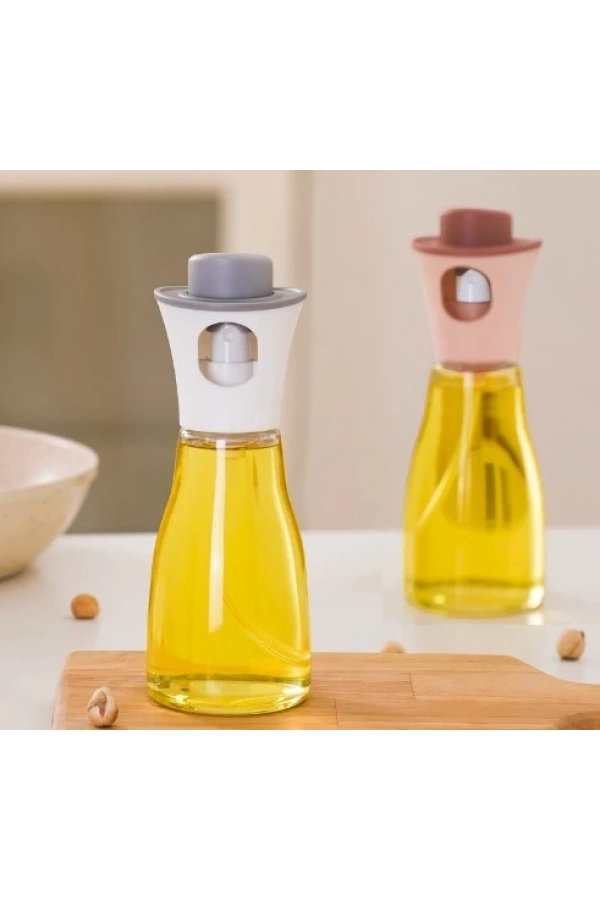 Bidebuvar Spreyli Cam Yağ Sirke Şişesi