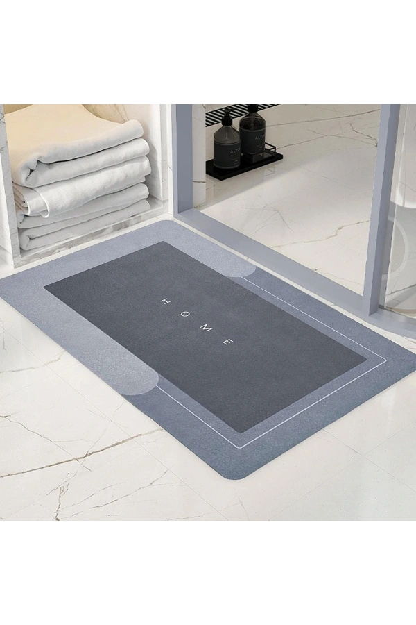 Bidebuvar Süper Su Emici Kaymaz Tabanlı Paspas